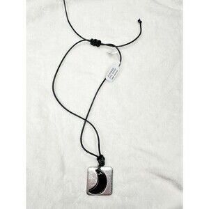 NEW Free People Serendipity Choker Glass Moon Charm Bohemian Celestial Witchy